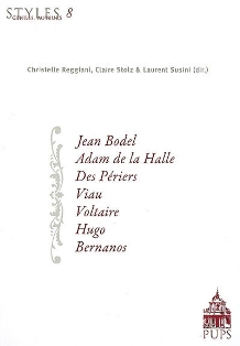 C. Reggiani, C. Stolz & L. Susini (dir.), Styles, genres, auteurs. Volume 8 (Agrégation 2009)