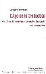 A. Berman, L'Âge de la traduction. 