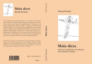 P. Hummel, Mala dicta. Essai sur la malédiction et la calomnie dans l'Antiquité classique 