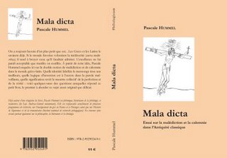 P. Hummel, Mala dicta. Essai sur la malédiction et la calomnie dans l'Antiquité classique