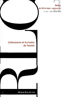 Revue de littérature comparée n°327 :