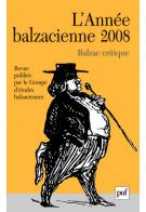 L'Année balzacienne n°9, 2008 :