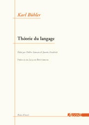 K. Bühler, Théorie du langage