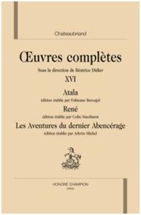 B. Didier (éd.), Oeuvres Complètes de Chateaubriand, volume XVI.