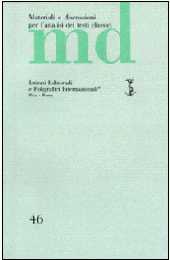  Materiali e Discussioni per l'analisi dei testi classici n°60 (2008/1)