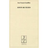 J.-F. Jeandillou, Effets de textes