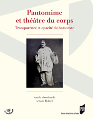 A. Rykner (dir.), Pantomime et théâtre du corps