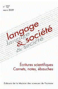Langage et société, n°127 :