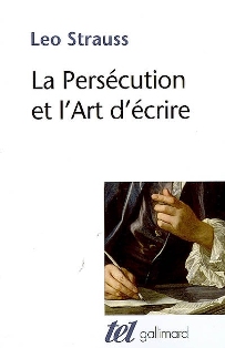 L. Strauss, La Persécution et l'art d'écrire (réédition)