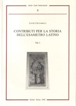 L. Ceccarelli, Contributi per la storia dell'esametro latino