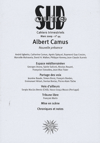 Autre Sud, n° 44 : Albert Camus