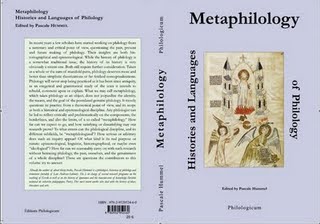  Metaphilology: Histories and Languages of Philology