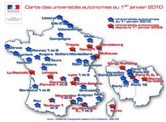 Autonomie des universités : retour sur deux ans de loi LRU (<em>EducPros</em> 24.08.09)