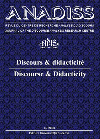 Anadiss n°6 (2008):