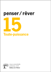 Penser/rêver, 15, 2009: 