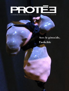 Protée, vol. 37, no 2 (automne 2009) - Avec le génocide, l'indicible