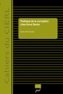 M.-P. Krück, Poétique de la corruption chez Anne Dacier