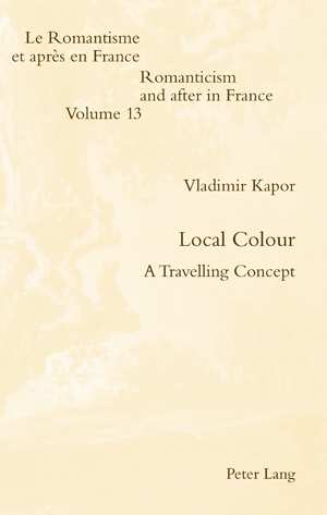 V. Kapor, Local Colour. A Travelling Concept