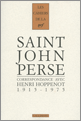 Saint-John Perse, H. Hoppenot, Correspondance