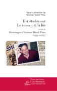 N. D. Thau (dir.), Dix études sur le Roman et la Loi suivies de Hommages à Norman David Thau