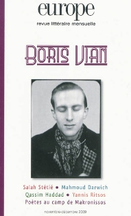 Europe n°967-968 : Boris Vian