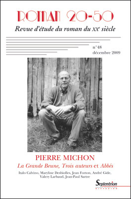 Roman 20-50, n°48, dossier Pierre Michon
