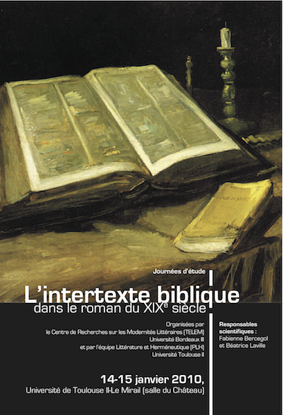 L'intertexte biblique dans le roman du XIXe siècle