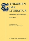 G. Butzer, H. Zapf (dir.), Theorien der Literatur (IV)