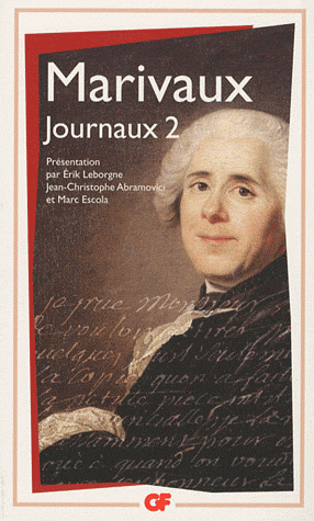 Marivaux, Journaux II (GF-Flammarion)