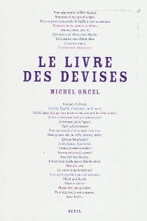 M. Orcel, Livre des devises