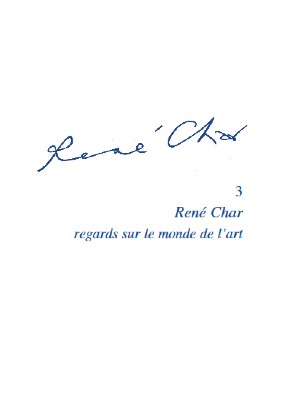 D. Leclair (dir.), René Char, regards sur le monde de l'art