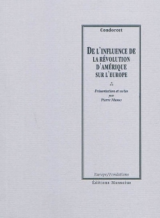 Condorcet, De l'Influence de la Révolution d'Amérique sur l'Europe