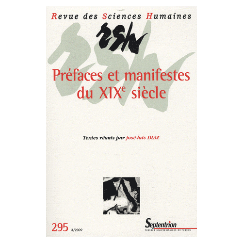 Revue des sciences humaines, 295, 3, 2009 : 