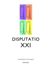 Disputatio XXI