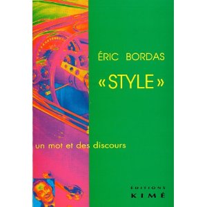 Conférence d'Eric Bordas: Style, un mot, des discours