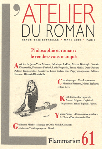 L'atelier du roman n° 61