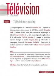 Revue Télévision, n° 1: Télévision et réalité