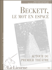 La Licorne n°91 : Beckett, le mot en espace