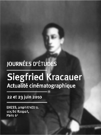  Siegfried Kracauer, actualité cinématographique