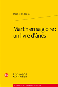 M. Bideaux, Martin en sa gloire : un livre d'ânes