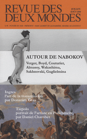 Revue des deux Mondes Juillet-Août 2010, Autour de Nabokov