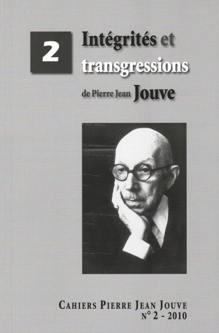 Cahiers Pierre Jean Jouve, 2-2010 : 