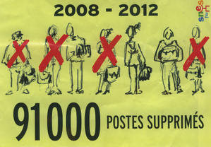 Précisions sur les 16 000 nouvelles suppressions de poste en 2011 dans l'Éducation