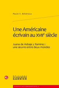 P. V. Bétérous, Une Américaine écrivain au XVIIe siècle