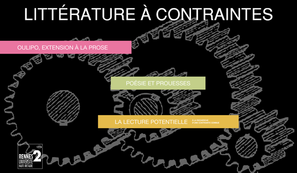 Littérature à contraintes