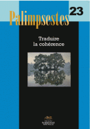 Palimpsestes n° 23 :