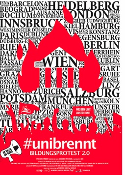 <em>#Unibrennt: Bildungsprotest 2.0</em>. Film sur la révolte des universités autrichiennes (2009-2010)