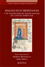 S. Morrison, A. Mairey (éd.), Dialogues et résistances. Une anthologie de textes anglais de la fin du Moyen Âge