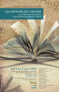 @nalyses vol. 5, n°3: Les Entours de l'oeuvre. La littérature française contemporaine par elle-même