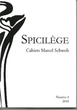 Spicilège-Cahiers Marcel Schwob, n°3  (La Croisade des enfants)